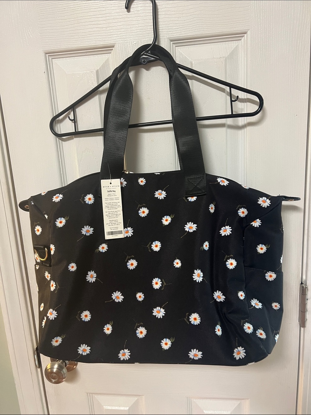 Alice + Olivia Daisy Duffel bag